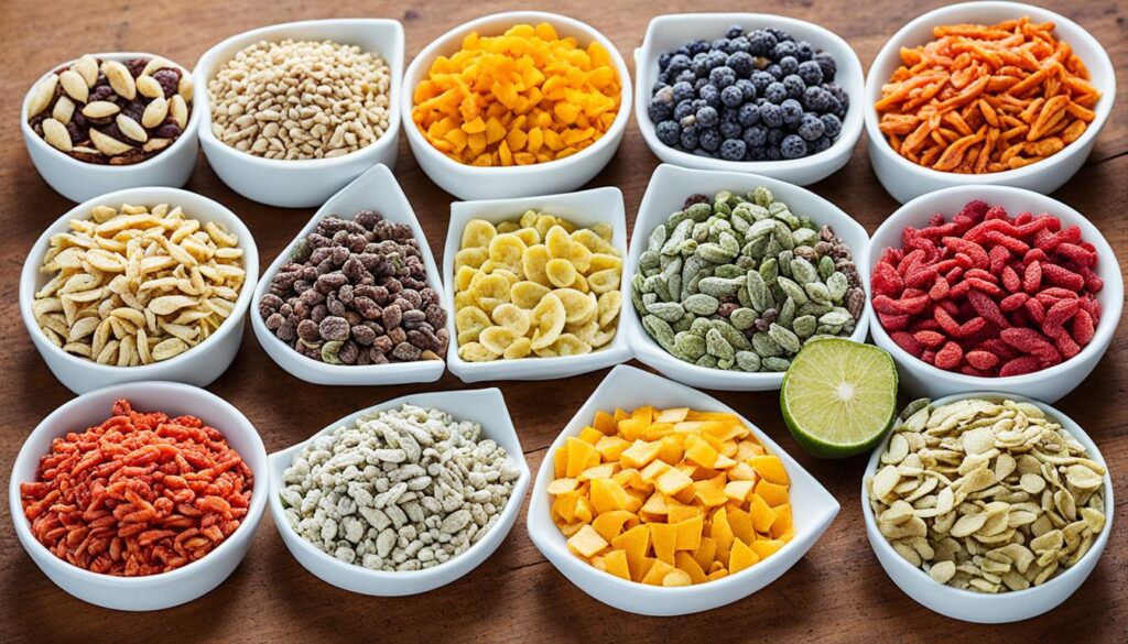 alimentos liofilizados