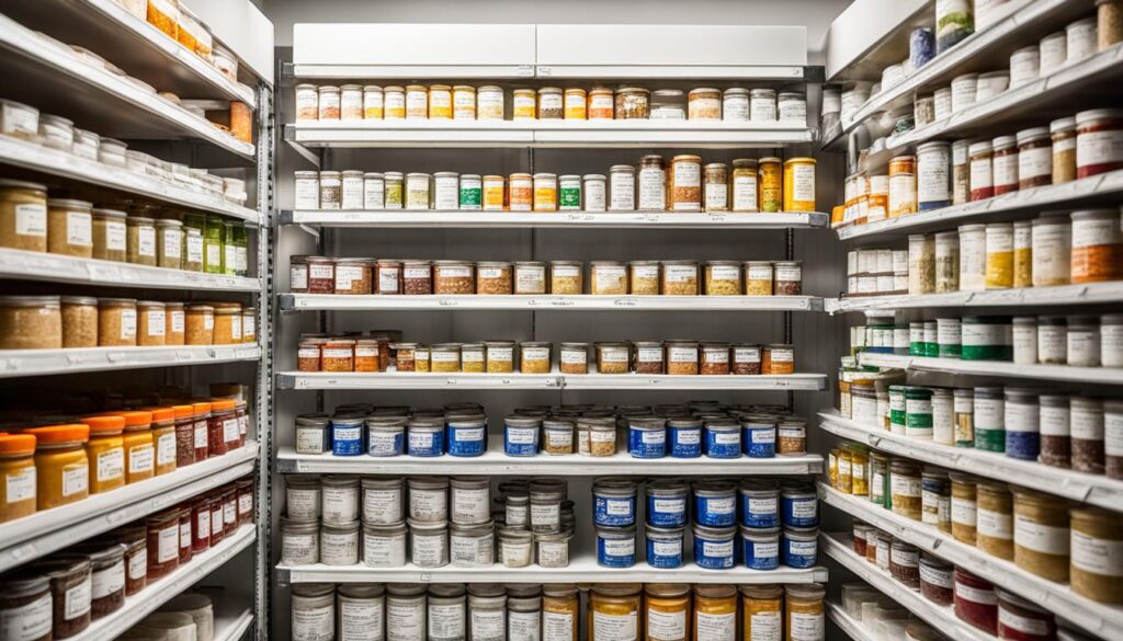 armazenamento de alimentos liofilizados armazenamento de alimentos liofilizados