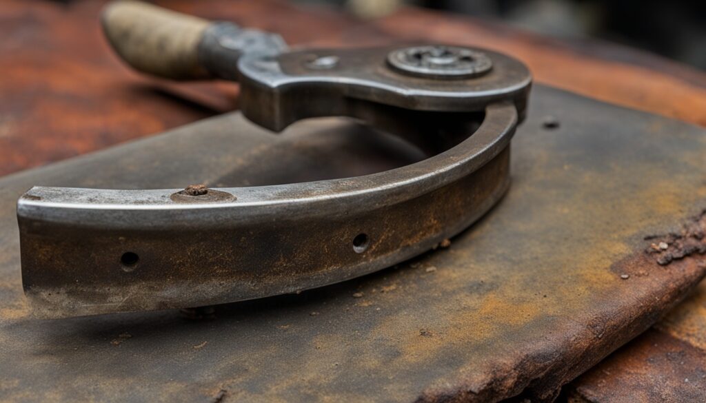 canivete multifunção emperrado