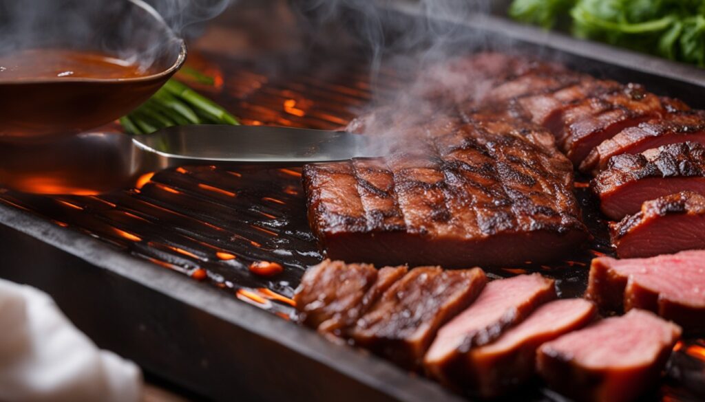 defumação líquida