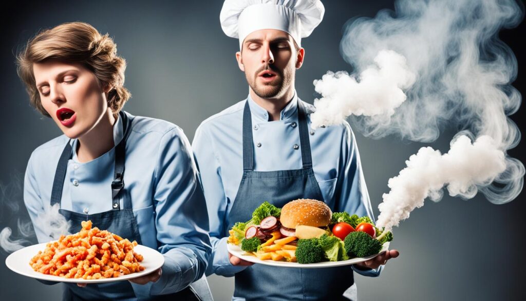 desvantagens da defumação de alimentos