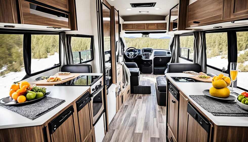 Layouts criativos de Motorhome