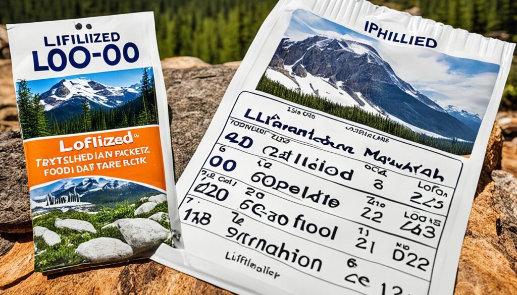 vida útil da comida liofilizada vida útil da comida liofilizada