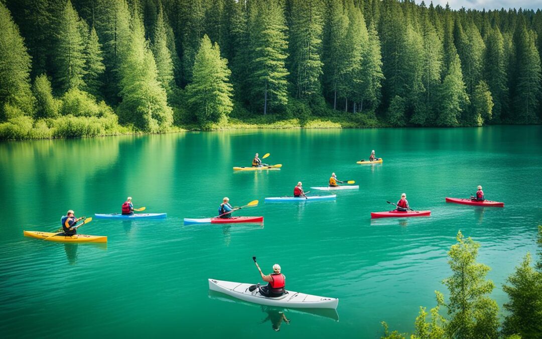 Atividades Aquáticas para Experimentar no Acampamento