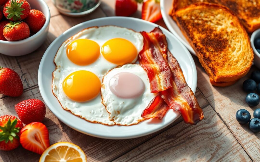 Café da manhã frito