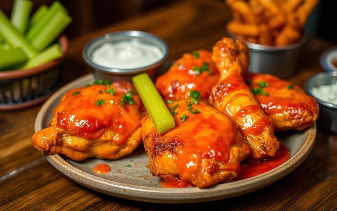 Coxas de Frango Buffalo