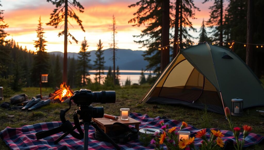 Melhores Práticas para Camping e Fotografia