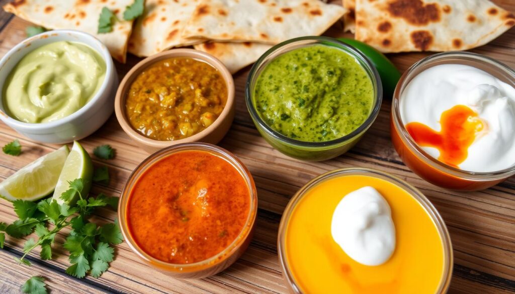 Molhos para quesadilla