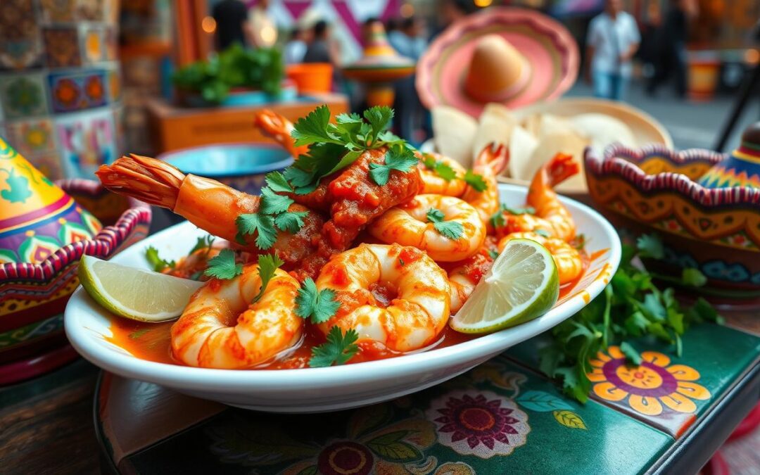 Rua Mexicana Picante Camarão