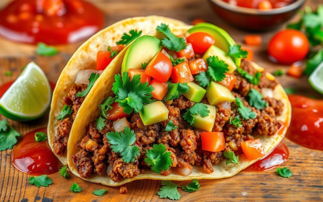 Tacos de Chouriço Épico