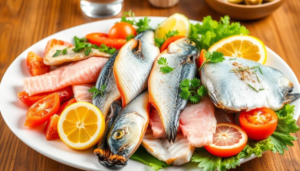 benefícios do peixe na dieta