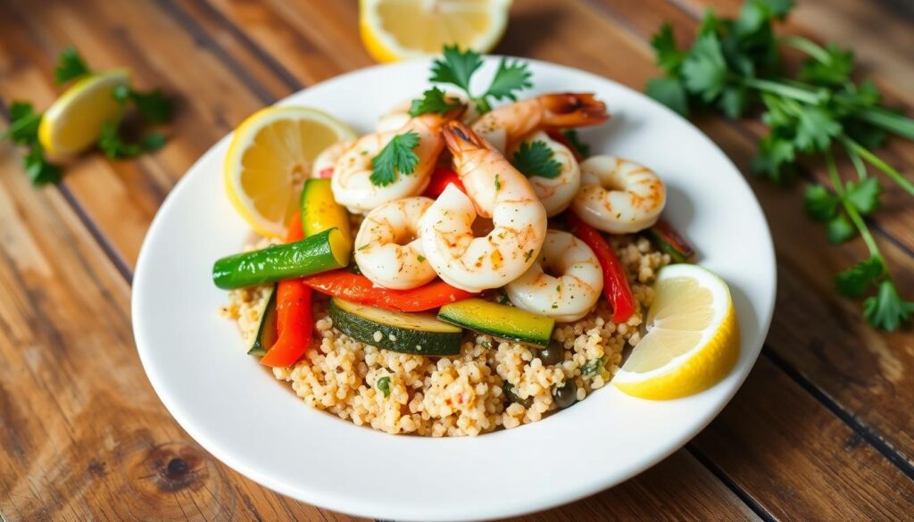 camarão scampi dietas especiais