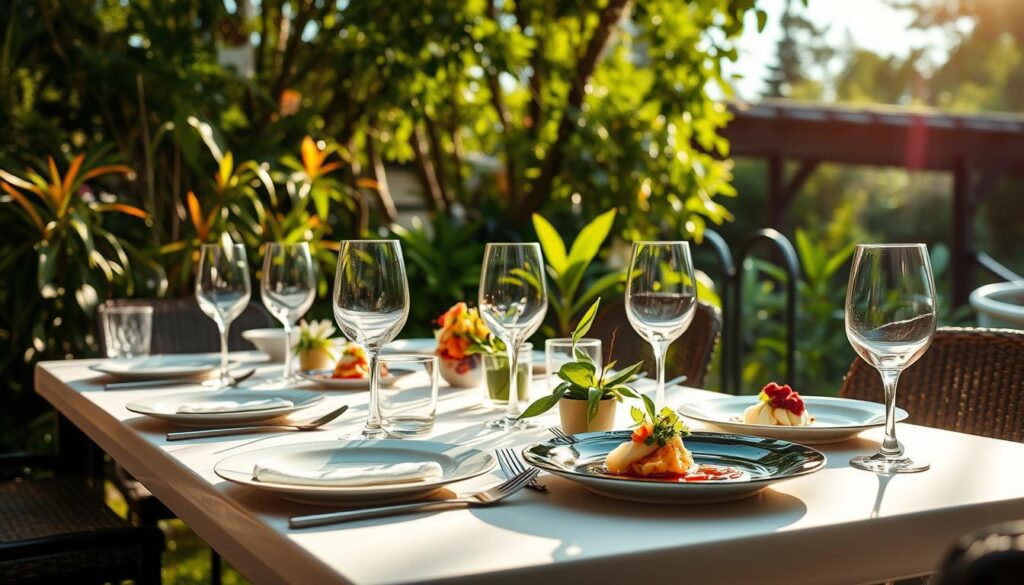 Gastronomia no Tedesco Eco Park