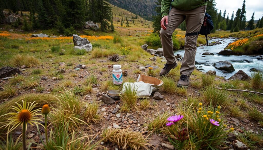 Análise de terreno para camping