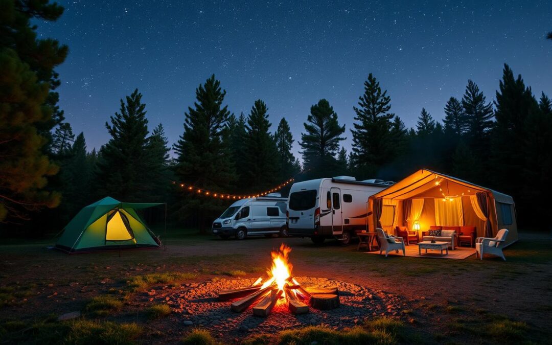 Conheça os Diferentes Tipos de Camping e Qual é o Melhor para Você