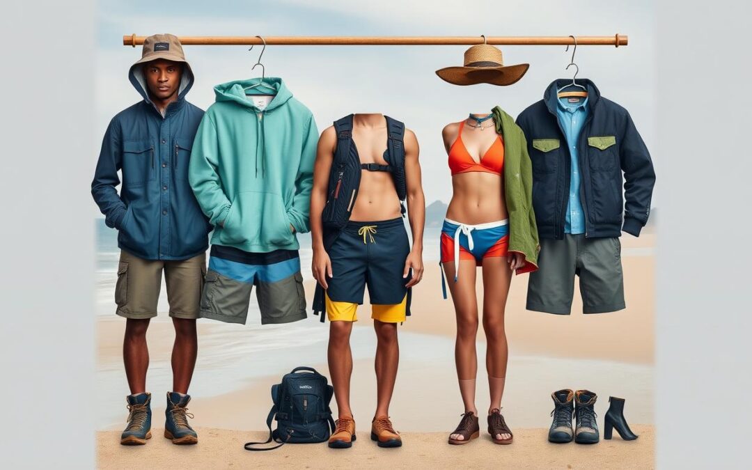 Da Montanha à Praia: Um Guarda-Roupa Completo para Todas as Aventuras