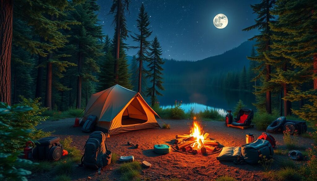 camping