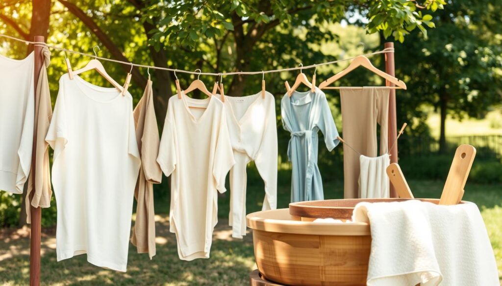 cuidados com roupas ecológicas