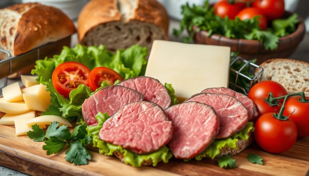 escolha de ingredientes