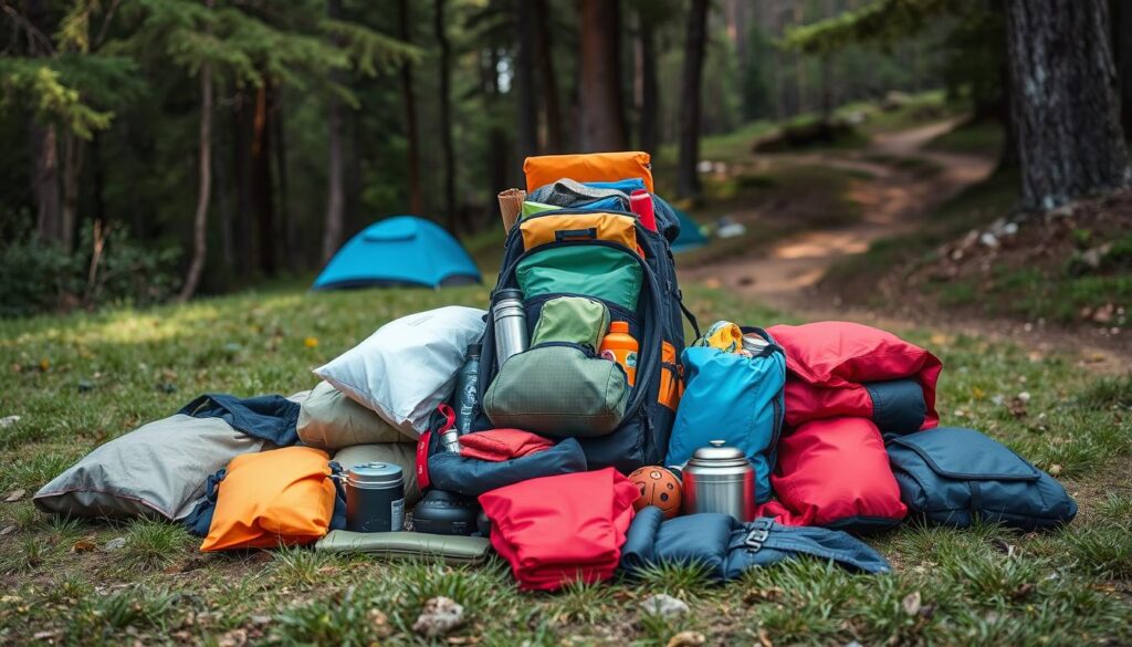 organizar mala acampamento organizar mala acampamento