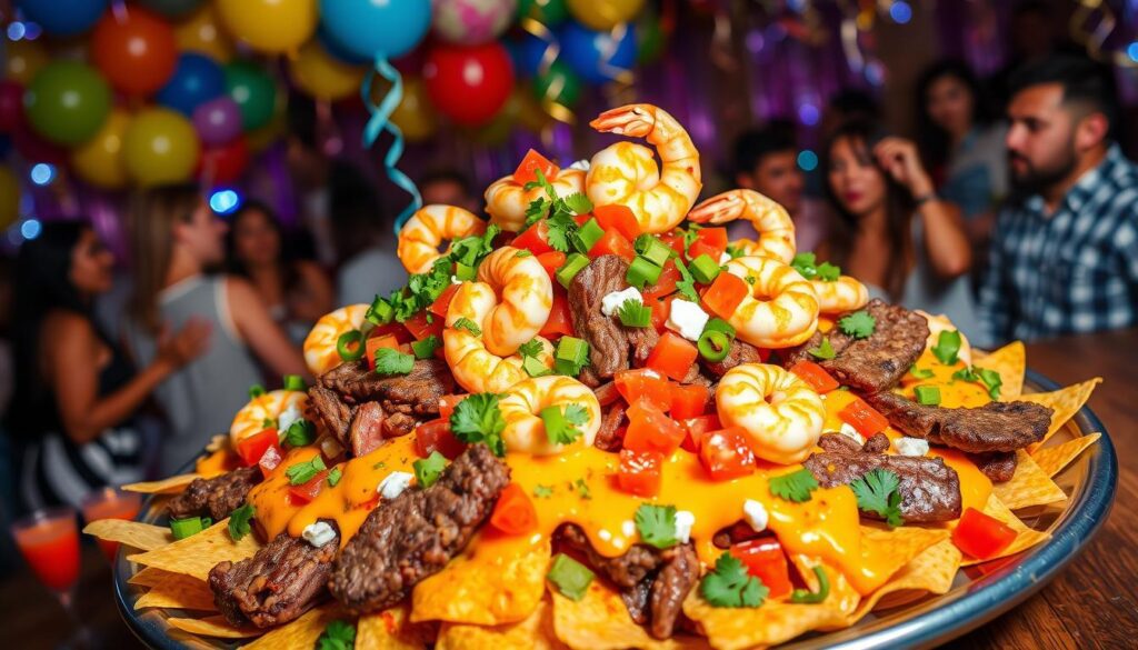 servindo nachos em festas servindo nachos em festas