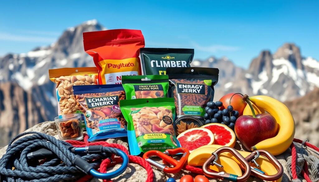 nutrição para alpinistas